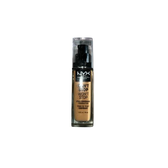 NYX MAKEUP Can't Stop Won't Stop Foundation, 24h Full Coverage Classic Tan New - Picture 1 of 2